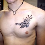 phoenix tribal pectoral